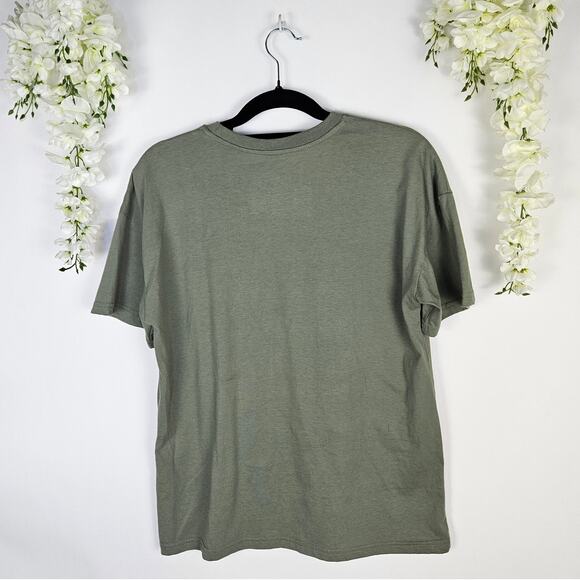 Threads of Luxx Lemon Biscottini Oversized Graphic T-Shirt Green Citrus Medium - Picture 2 of 7